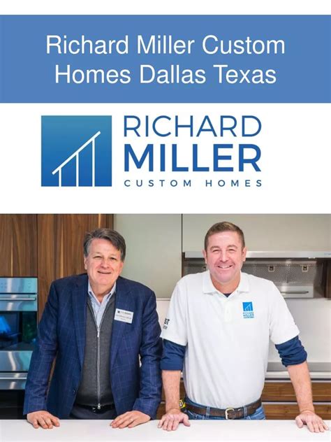 richard miller dallas texas|richard miller custom homes.